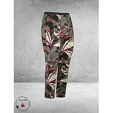 PLUS BASICS Broek/Pants Mystic Leaves